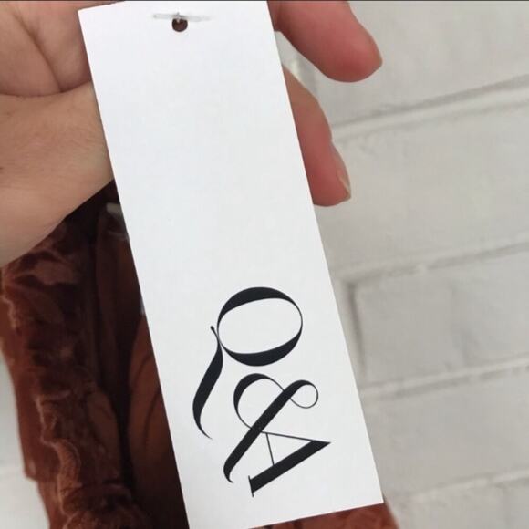 Q&A NWT Lace Ruffle Dainty Girly Mini Skirt - Picture 8 of 8